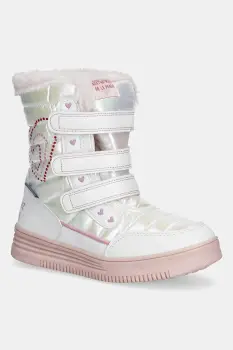 Agatha Ruiz de la Prada cizme de iarna copii culoarea alb, 251991 imagine