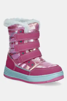 Agatha Ruiz de la Prada cizme de iarna copii culoarea roz, 251991 imagine