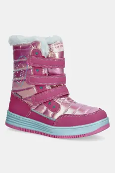 Agatha Ruiz de la Prada cizme de iarna copii culoarea roz, 251991 imagine