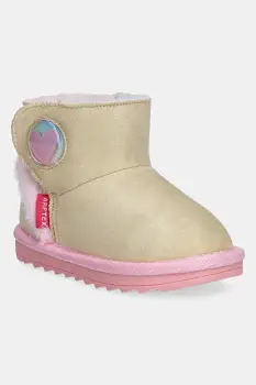 Agatha Ruiz de la Prada cizme de iarna pentru copii culoarea bej, 251985 imagine