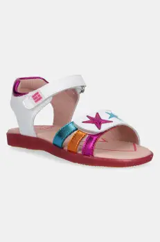 Agatha Ruiz de la Prada sandale din piele pentru copii culoarea alb, 252960 imagine