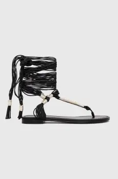 AGL sandale Summer Gladiator femei, culoarea negru, D656083PHKL0561013 imagine