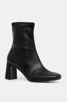 Aldo botine BUN femei, culoarea negru, cu toc drept, 13847650 BUN imagine