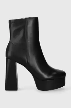 Aldo botine Gavamaldar femei, culoarea negru, cu toc drept, 13658306.GAVAMALDAR imagine