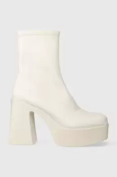 Aldo botine Grandstep femei, culoarea alb, cu toc drept, 13618315Grandstep imagine