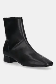 Aldo botine KATRINA culoarea negru, cu toc plat, 14146998 imagine