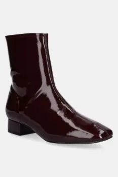 Aldo botine KATRINA culoarea rosu, cu toc drept, 14146996 imagine
