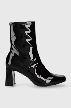 Aldo botine Marcella femei, culoarea negru, cu toc drept, 13621026Marcella imagine