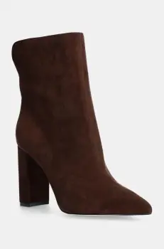 Aldo botine SUSHI femei, culoarea maro, cu toc drept, 13838648 SUSHI imagine
