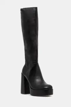 Aldo cizme ALBIE culoarea negru, cu toc drept, 13812169 imagine