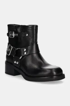Aldo cizme de piele THRILL femei, culoarea negru, cu toc drept, 13800050 THRILL imagine