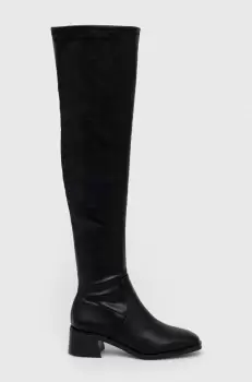 Aldo cizme Miralemas femei, culoarea negru, cu toc drept, 13673319.MIRALEMAS imagine