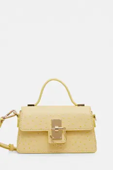 Aldo geanta CALLUNA culoarea galben, 13989475 imagine