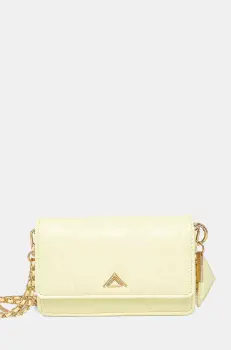 Aldo geanta FITITALL culoarea galben, 14009802 imagine