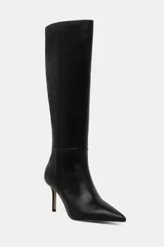 Aldo ghete de piele SAPHIRIA culoarea negru, cu toc drept, 14118372 imagine
