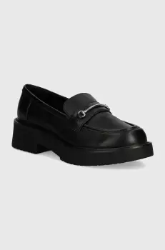 Aldo mocasini GRUNDGENS femei, culoarea negru, cu toc plat, 13804483 GRUNDGENS imagine
