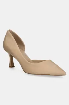 Aldo pantofi cu toc GRAYWIEN culoarea bej, 13966699 imagine