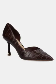 Aldo pantofi cu toc LIVIANNA culoarea maro, 14118311 imagine