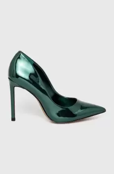 Aldo pantofi cu toc Stessy2.0 culoarea verde, 13659344.STESSY2.0 imagine