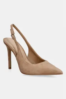 Aldo pantofi cu toc stiletto din piele intoarsa STESSYSLING2.0 imagine
