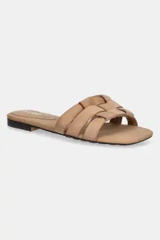 Aldo papuci din nubuc GOTOSANDAL femei, culoarea maro, 13966707 imagine