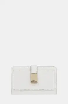 Aldo portofel SANDGATE femei, culoarea alb, 13989488 imagine