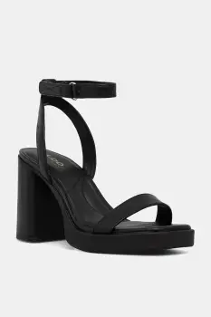 Aldo sandale de piele BERADE culoarea negru, 13968102 imagine