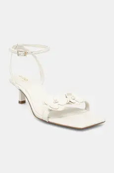 Aldo sandale de piele DAISYROSE culoarea bej, 13964638 imagine