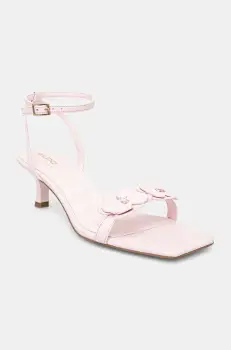 Aldo sandale de piele DAISYROSE culoarea roz, 13964636 imagine