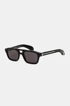 Alexander McQueen ochelari de soare barbati, culoarea negru, AM0505S imagine