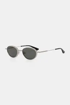 Alexander McQueen ochelari de soare culoarea argintiu, AM0523S imagine