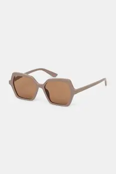 Alexander McQueen ochelari de soare culoarea bej, AM0537S imagine