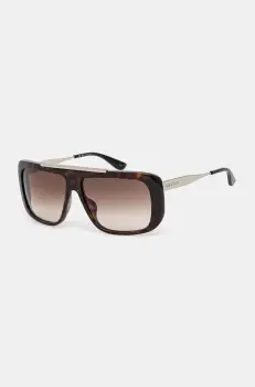 Alexander McQueen ochelari de soare culoarea portocaliu, AM0492S imagine