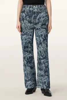 AllSaints blugi boyfriend pentru femei BLAKE imagine