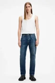 AllSaints blugi din bumbac REID M025EB imagine