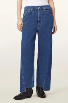 AllSaints blugi loose pentru femei FOX imagine