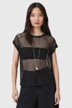 AllSaints bluza THEA culoarea negru, W207JC imagine