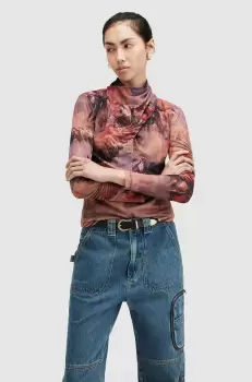 AllSaints bluza TIA COLCA femei, modelator imagine