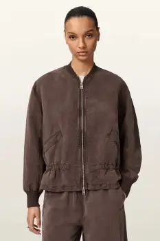 AllSaints geaca bomber pentru femei, cu in SOFI imagine