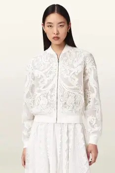 AllSaints geaca bomber pentru femei JADE imagine