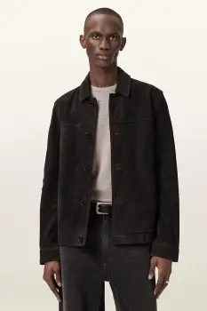 AllSaints geaca de piele NATES imagine