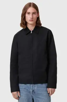 AllSaints geaca FENWAY culoarea negru, de tranzitie, M002OC imagine