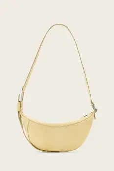 AllSaints geanta croissant de dama din piele LUNA imagine