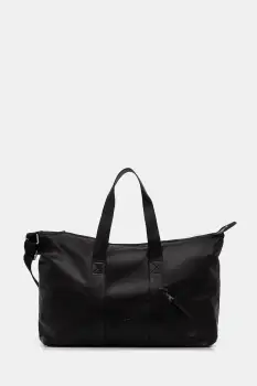 AllSaints geanta de calatorie pentru barbati din piele KEI imagine