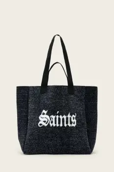 AllSaints geanta IZZY culoarea negru, W298XD imagine