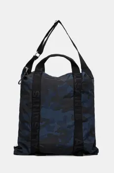 AllSaints geanta KEI culoarea albastru marin, M005XC imagine