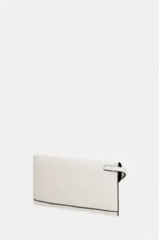 AllSaints geanta plic pentru femei, din piele URSA imagine