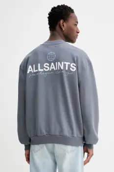 AllSaints hanorac de bumbac EMBLEM imagine