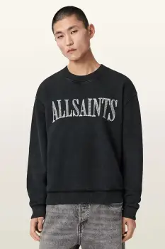 AllSaints hanorac pentru barbati, din bumbac DASH imagine