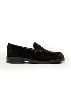 AllSaints mocasini din piele intoarsa Bloom Suede Loafer imagine